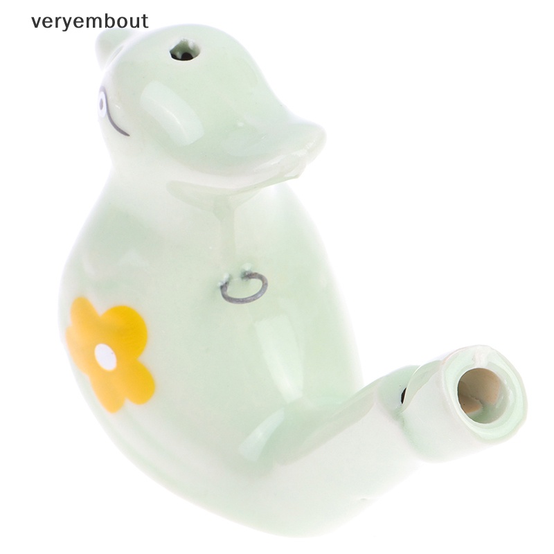 1 Còi Thổi Bằng Gốm Hình Chú Chim Nhiều Màu Sắc Kèm Dây Đeo Đồ Chơi Giáo Dục Cho Bé