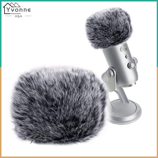 One Vỏ Bọc Micro Blue Yeti Condenser Phủ Lông Chắn Gió