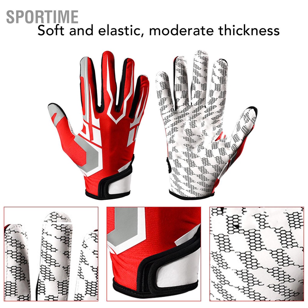 Bán hàng nóng Găng tay đánh bóng chày thể thao có độ bám cao bảo vệ chống trượt đá Mỹ dành cho thanh niên và người lớn