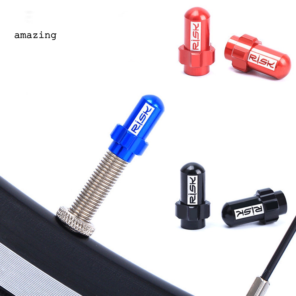 Bộ 2 Nắp Van Xe Đạp Bằng Hợp Kim Nhôm