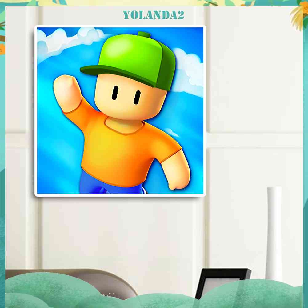 Bộ Tranh Đính Đá 5D Họa Tiết Hoạt Hình Độc Đáo DIY Dùng Trang Trí Nhà Cửa