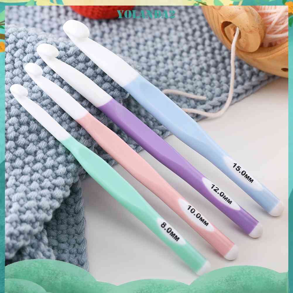 Set 4 Kim Móc Len Bằng Nhựa Tiện Lợi