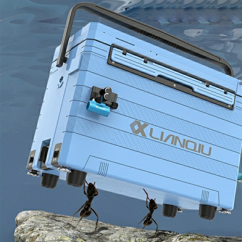 Hùng Câu Đài Lianqiu Xanh Sữa 36L phiên bản mới 2023, Thùng Câu Cá -  HM2K MALL