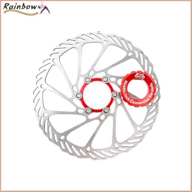 Bộ Chuyển Đổi Đĩa Phanh Trung Tâm 6 Lỗ Kèm 6 Bu Lông Cho Xe Đạp Mtb
