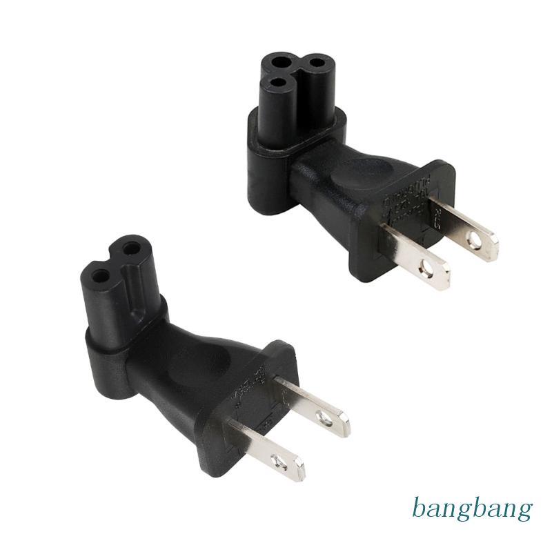Phích Cắm Chuyển Đổi Nema 1-15P Sang IEC C7 / C5 Female 2-pin