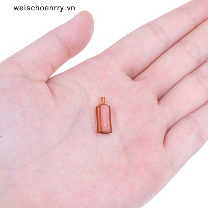 Set 6 Chai Rượu Mini Tỉ Lệ 1: 12 Dùng Trang Trí Nhà Búp Bê