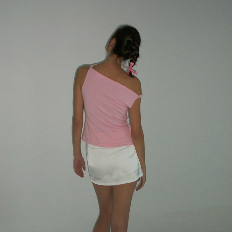 Áo Thun Không Tay Dáng Ôm Thiết Kế Giản Dị Thời Trang Dành Cho Nữ