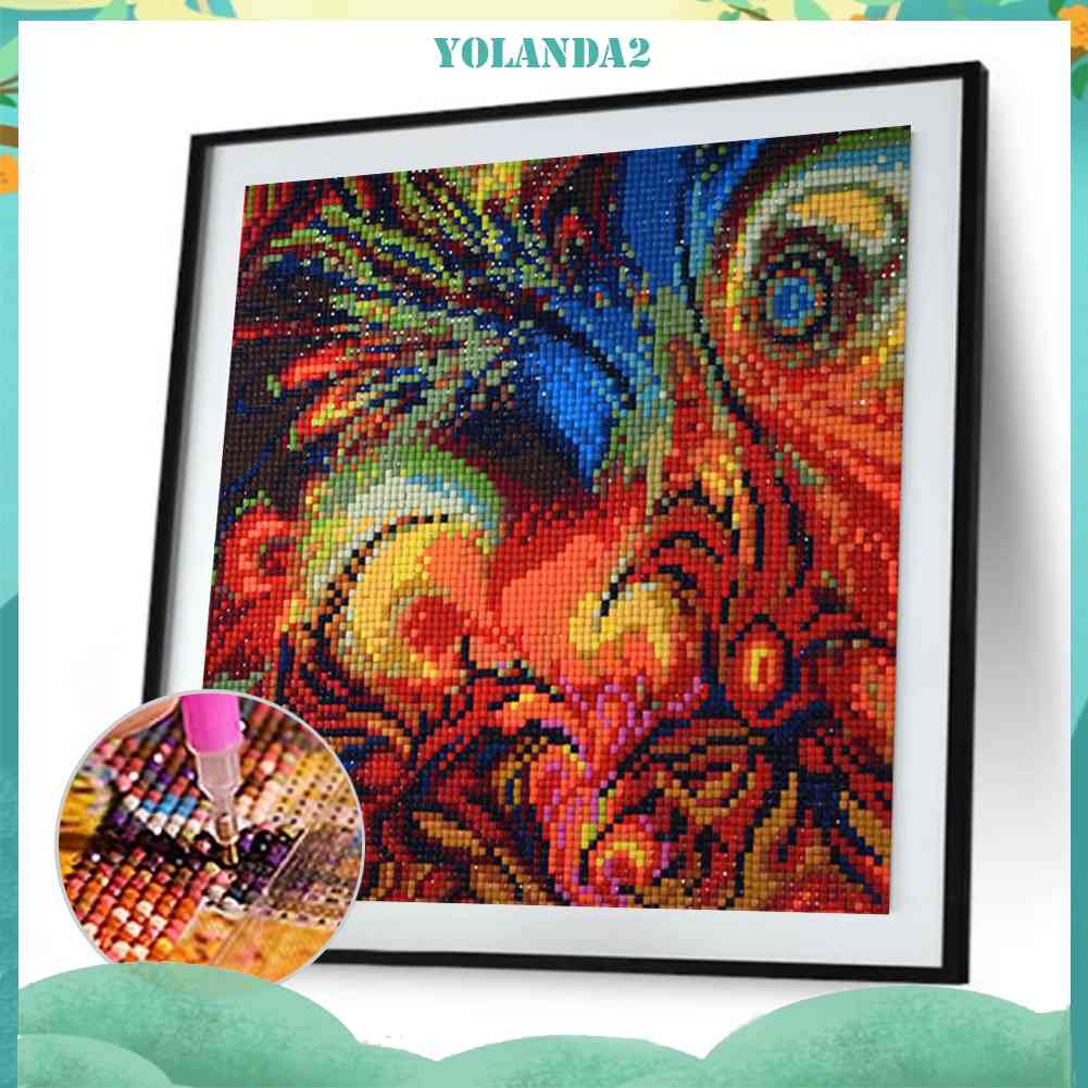Tranh Đính Đá Kim Cương Toàn Bộ 5D DIY Hình Vẽ Lễ Hội Tuyệt Đẹp