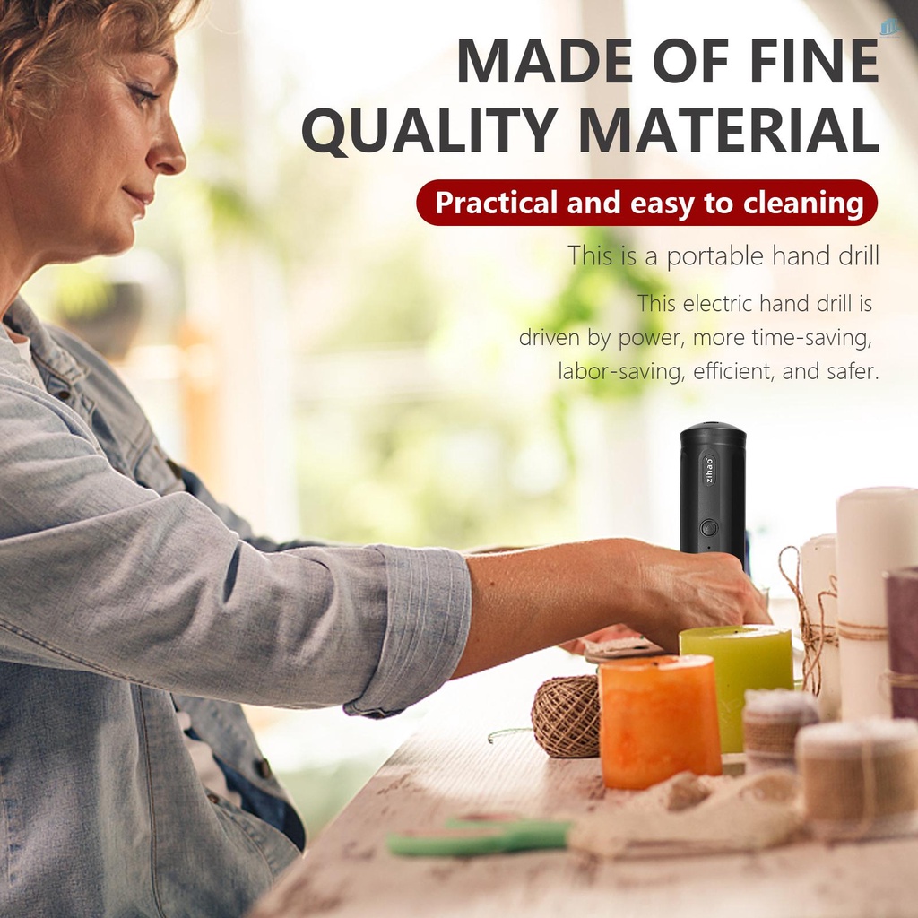 Bộ Mũi Khoan Điện Mini Cầm Tay Đa Năng Có Thể Sạc Lại s2mwvn (s2mwvn)