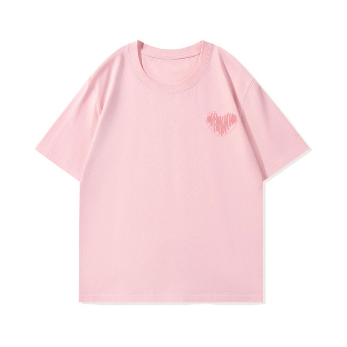 Áo Thun Unisex 100% Cotton Nguyên Chất Ngắn Tay Phong Cách Hàn Quốc Mới NRVP 2023