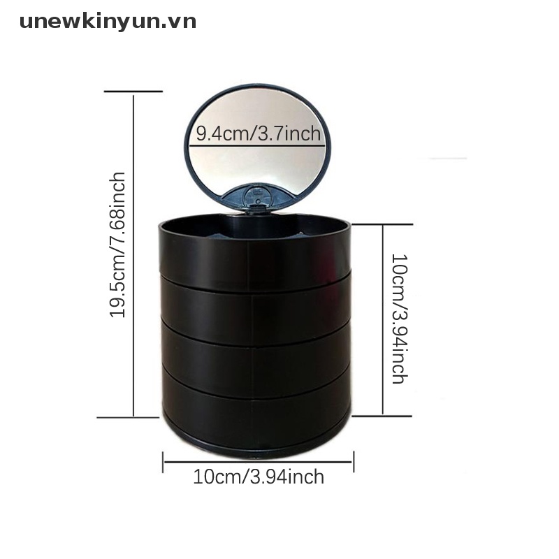 Hộp Đựng Trang Sức Nhiều Ngăn Tiện Dụng