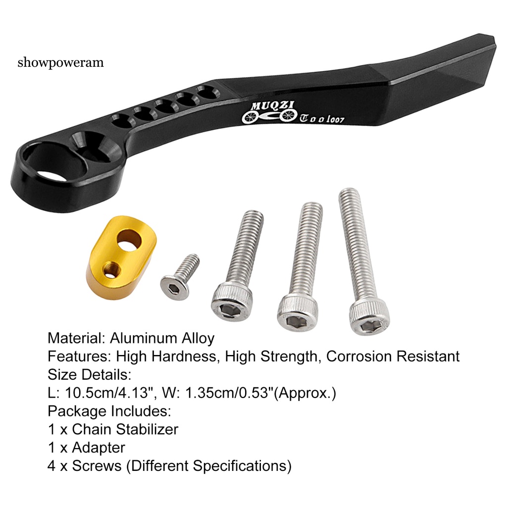 1 Bộ Ổn Định Dây Xích Xe Đạp Không Biến Dạng Không Gỉ Chống Ăn Mòn