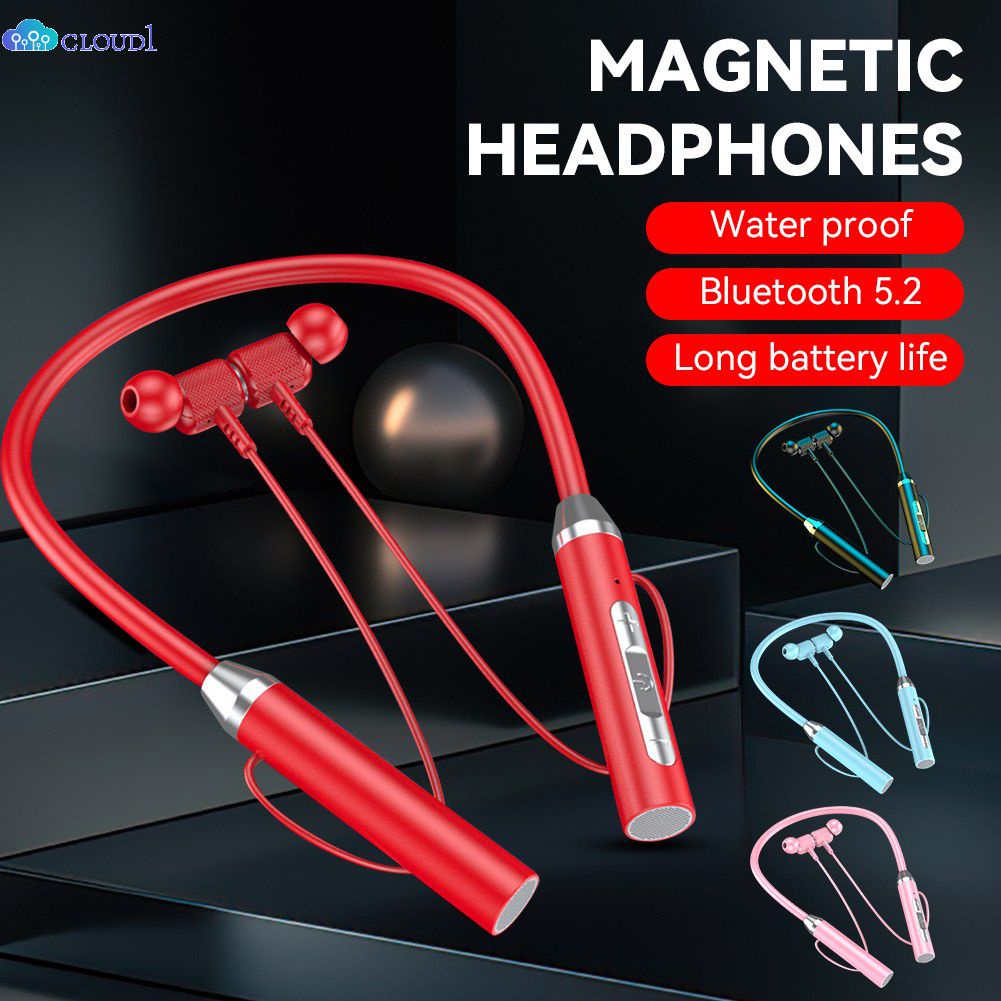 Tai Nghe Tws G01 Đeo Cổ Không Dây Bluetooth 5.0 Nam Châm Thể Thao Chạy Bộ Chống Nước Tai Nghe Nhét Tai Chống Ồn Cloud1