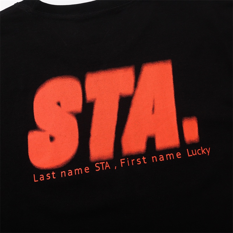 Sta- Áo Thun Tay Ngắn In Hình monogram Đường Phố Mới Nhất Thời Trang Cho Nam Và Nữ