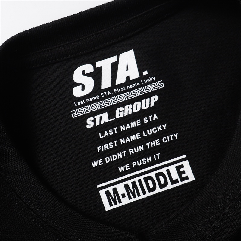 Sta- Áo Thun Tay Ngắn In Hình monogram Đường Phố Mới Nhất Thời Trang Cho Nam Và Nữ Jhrtdfjhfgdyhf