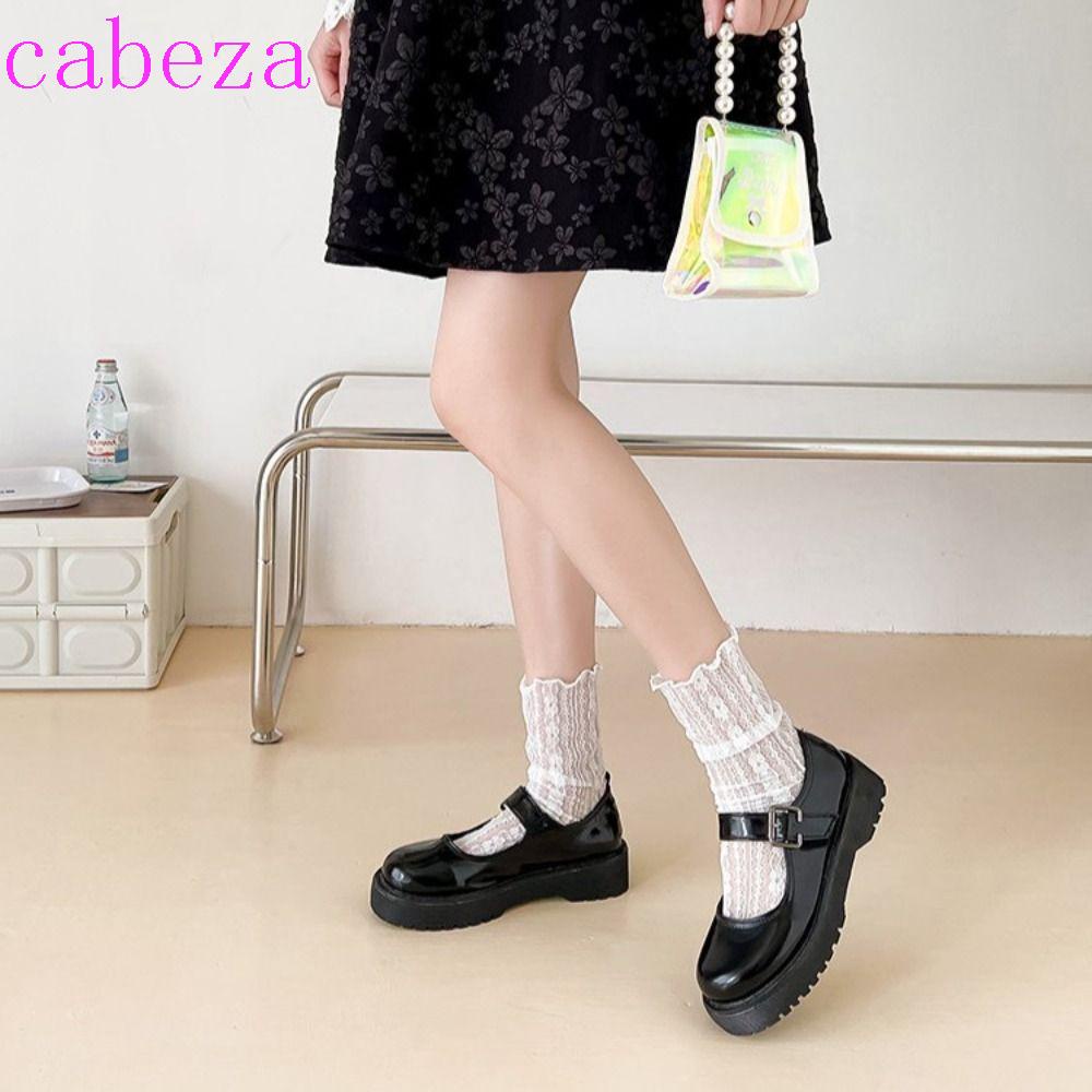 Đôi Vớ Trong Suốt Thấm Hút Mồ Hôi Thoáng Khí In Họa Tiết Hoa Dễ Thương Thời Trang Xuân Hè