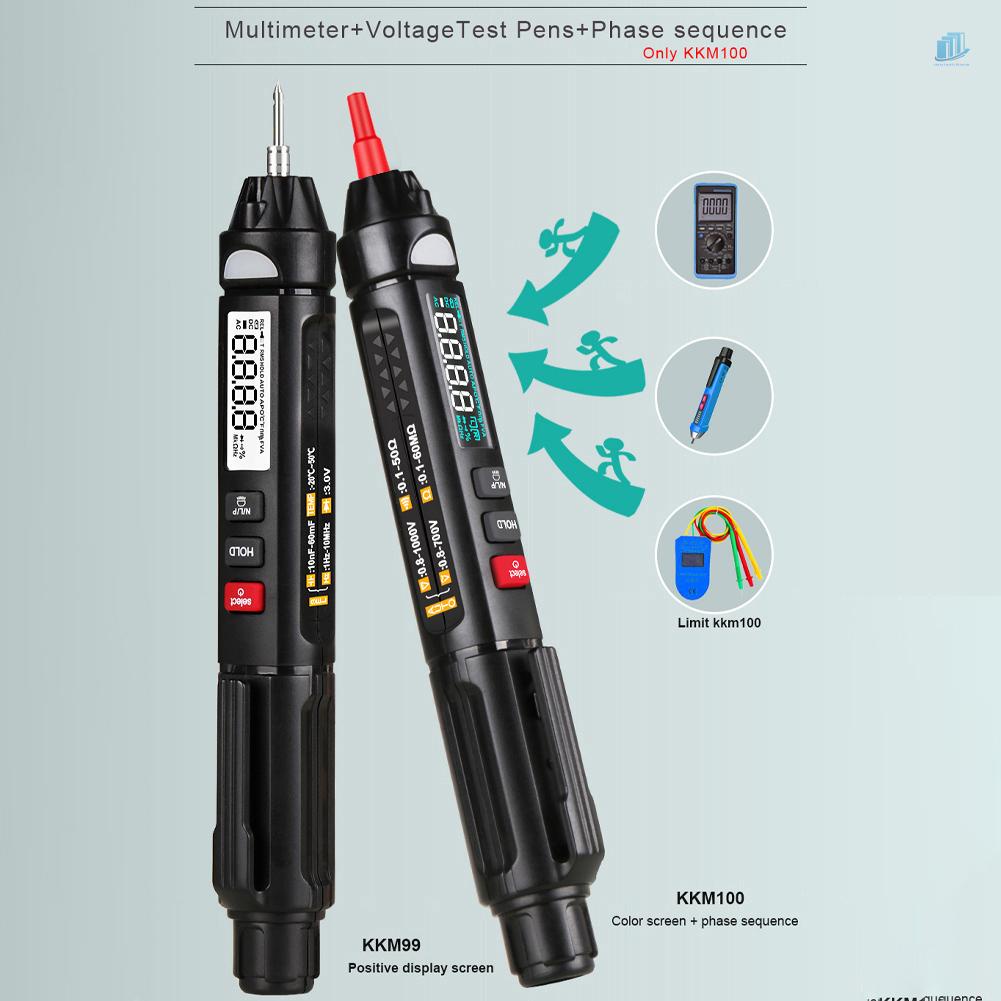 Đồng Hồ Vạn Năng Kỹ Thuật Số KKMoon kkm100 Màn Hình Lớn 1Hz ~ 10MHz RMS 3 Trong 1