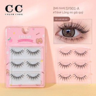 Set 3 cặp lông mi giả cong tự nhiên