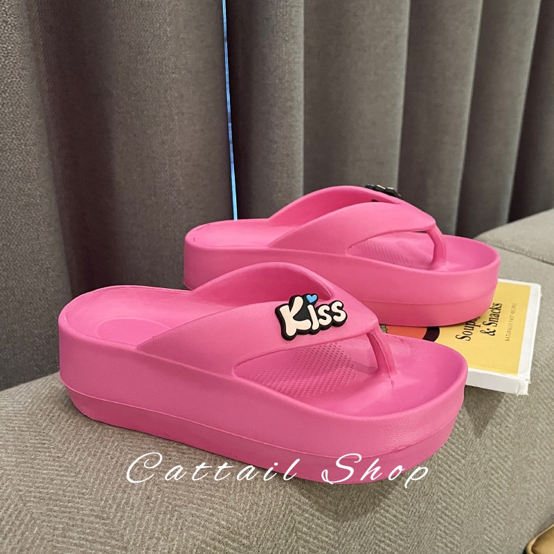 DISHULAN  dép nữ dép bánh mì nữ dép bánh mì nữ Chống Trượt Stylish Hàn Quốc Đẹp Beautiful B29G05A 36Z230909