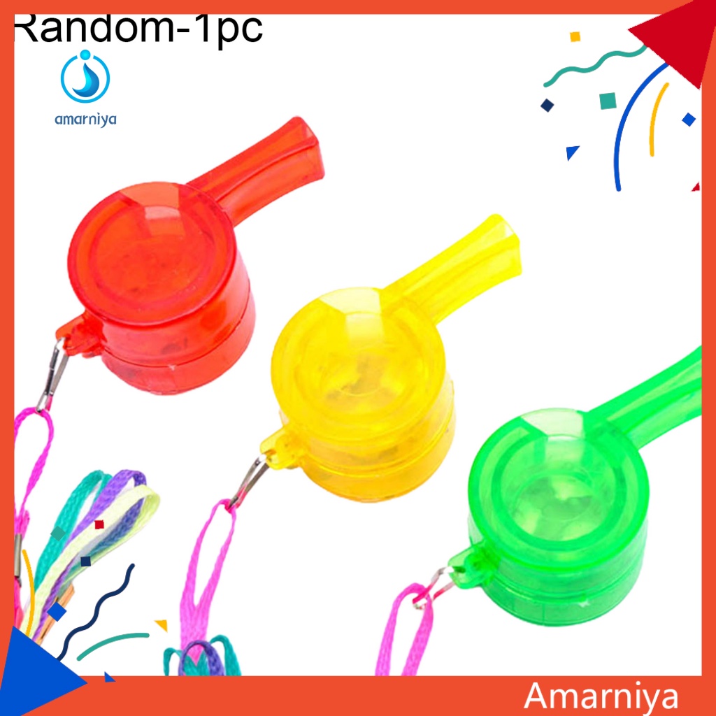 1 Còi Đồ Chơi Có Đèn LED Phát Sáng Cho Bé