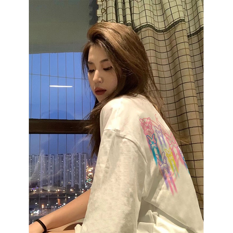 Áo Thun Unisex 100% Cotton Nguyên Chất Ngắn Tay Phong Cách Hàn Quốc Mới NRVP 2023