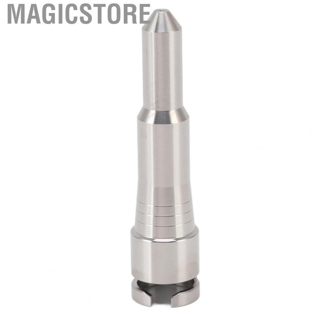 Magicstore Coffee Steam Spout Nozzle  Stainless Steel Coffee Machine Steam Nozzle Pressure Resistant Easy Cleaning Silicone Rings  for Cafe