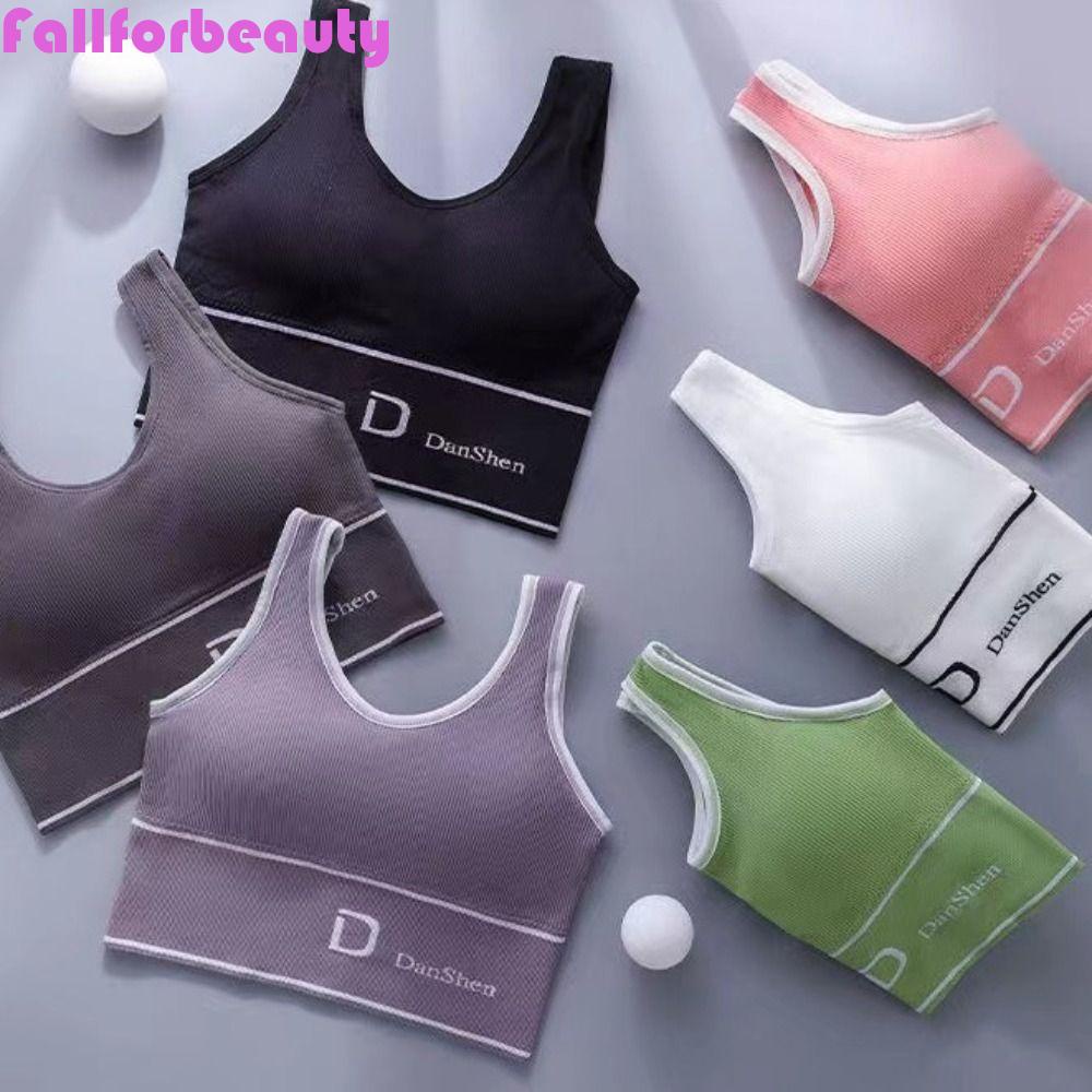 Áo Ngực Không Đường May Mềm Mại Màu Trơn Có Đệm Nâng Ngực Chống Trượt Thời Trang Mùa Hè Cho Bạn Gái