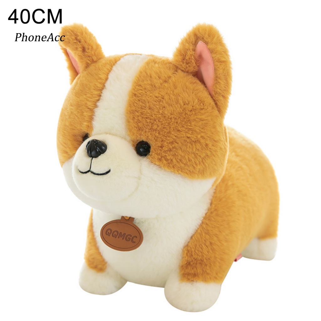 Thú Nhồi Bông Hình Chú Chó Corgi Hoạt Hình 25 / 40cm Trang Trí Nhà Cửa