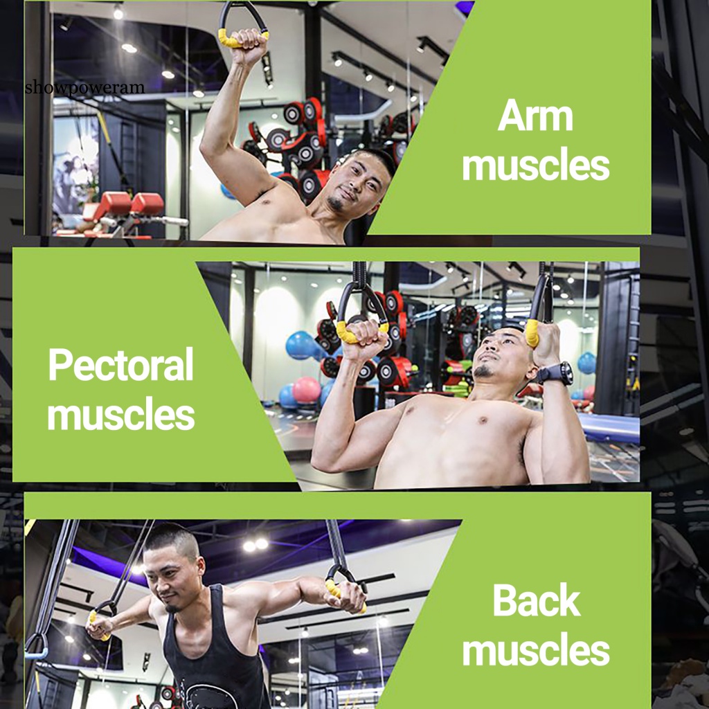 1 Bộ Vòng Nhẫn Hỗ Trợ Nâng Tạ Tập Gym Tại Nhà Dành Cho Người Lớn