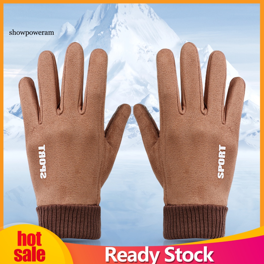 1 Đôi Găng Tay Lái Xe Dày Dặn Chống Trượt Bảo Vệ Toàn Diện