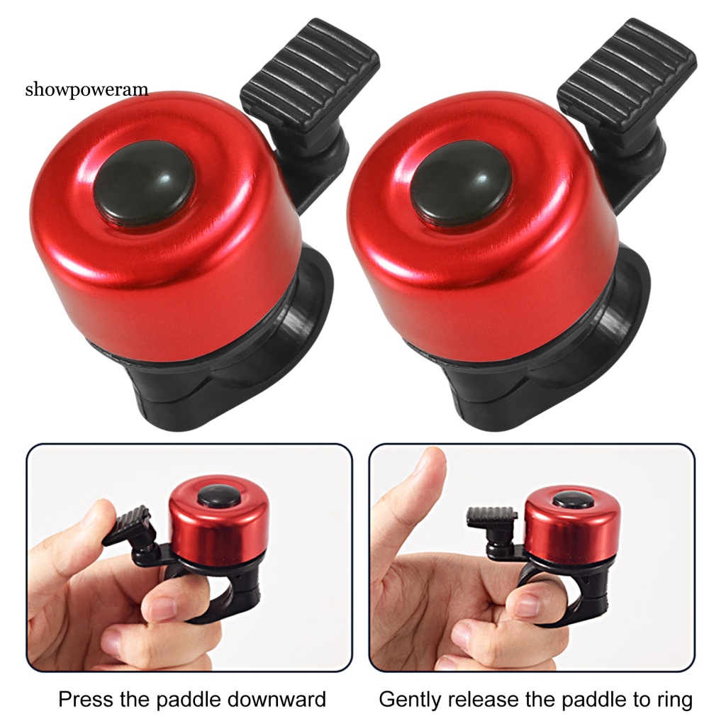 Set 2 Chuông Xe Đạp Leo Núi Trọng Lượng Nhẹ Chất Lượng Cao