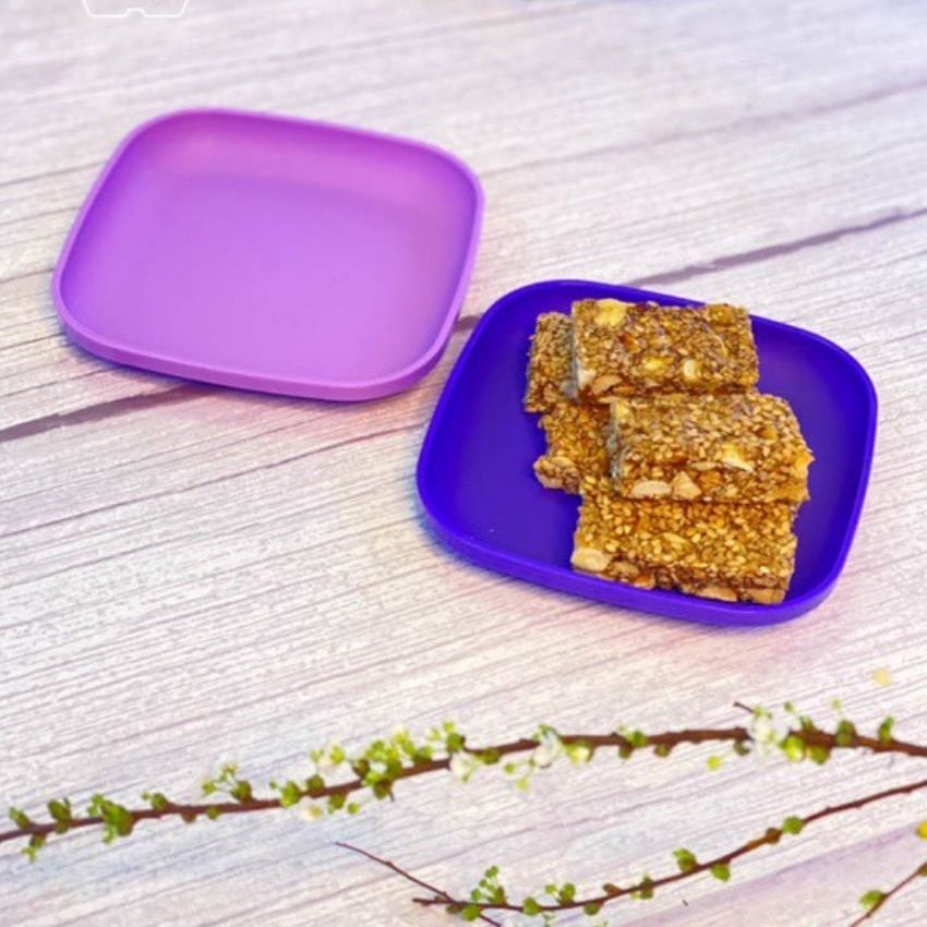Bộ 2 Dĩa Tupperware Mini Stacking Plate - Hàng chính hãng