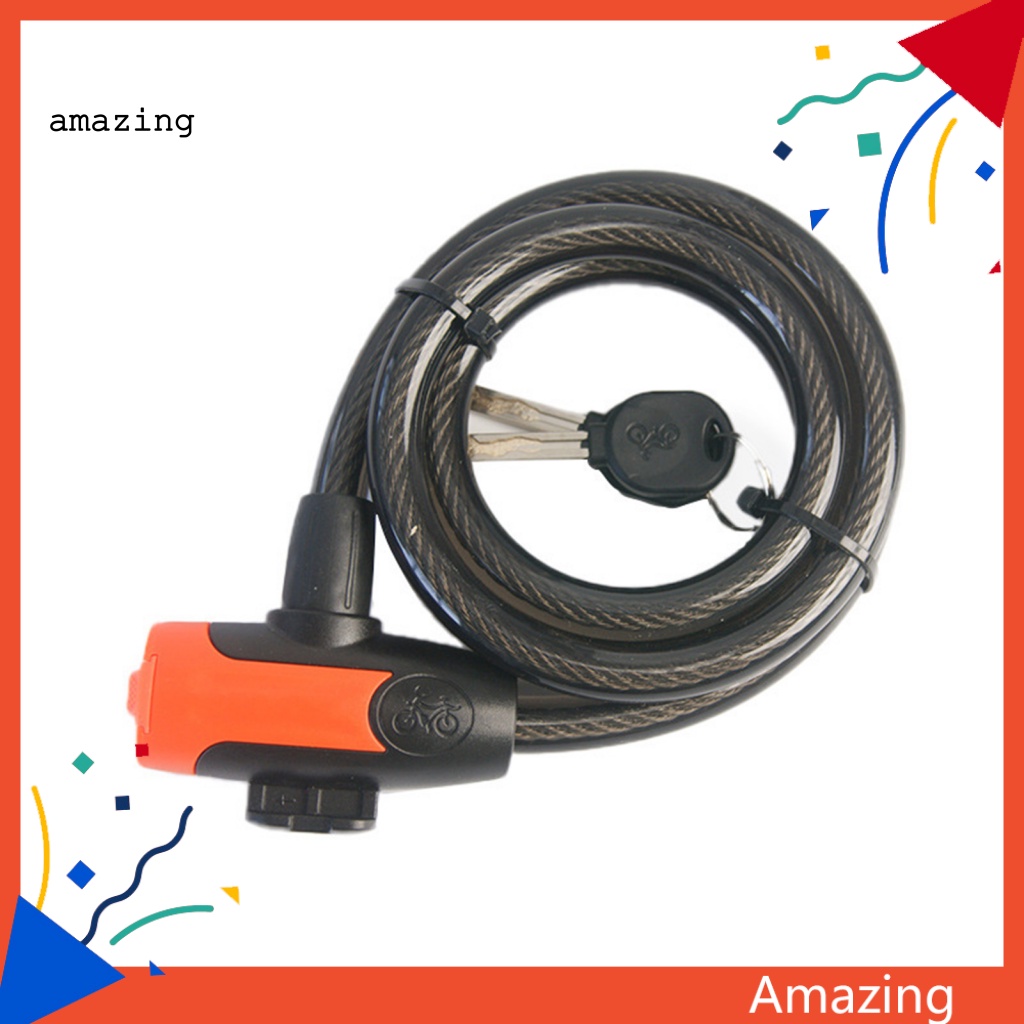1 Bộ Khóa An Toàn Chống Gỉ Độ Bền Cao Cho Xe Đạp Leo Núi