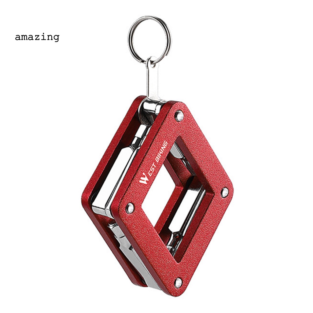 Dụng Cụ Sửa Chữa Xe Đạp Bằng Hợp Kim Nhôm Hình Lục Giác Gọn Nhẹ