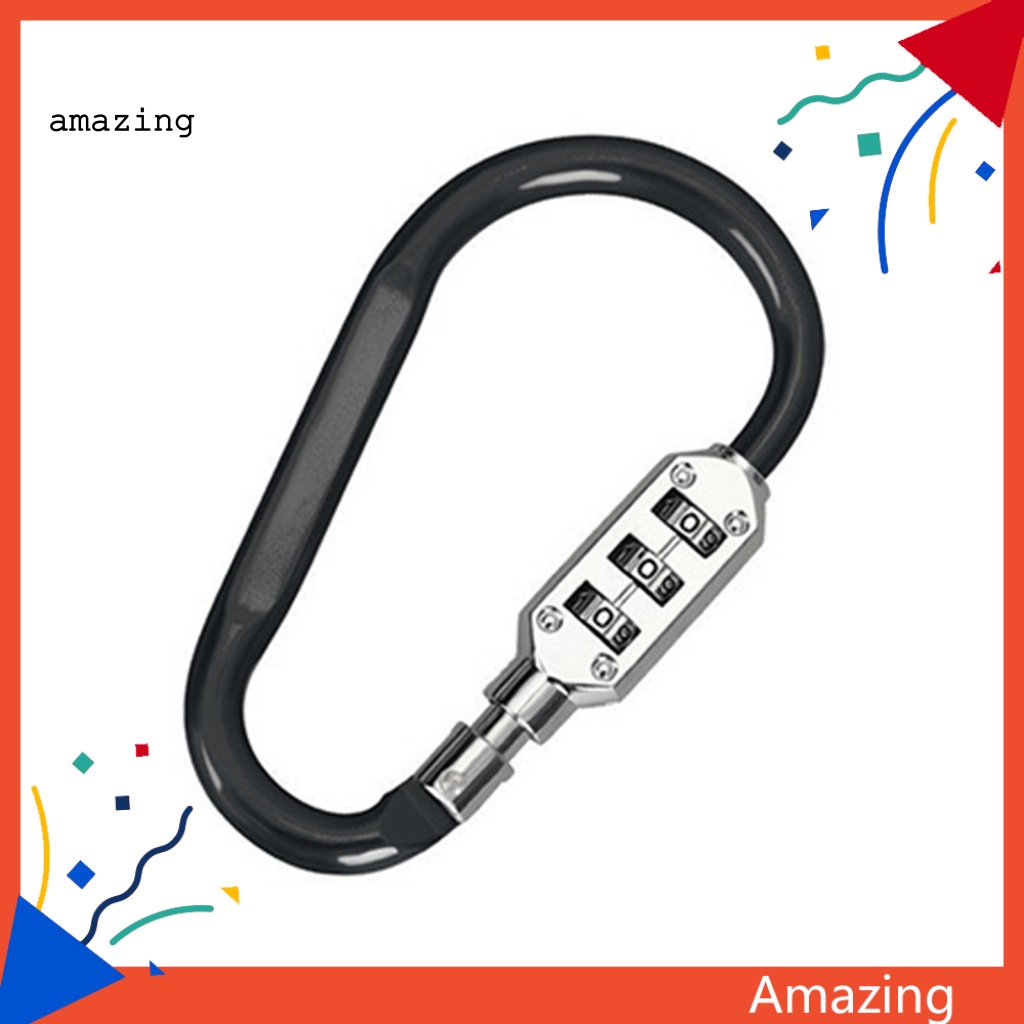 Khóa Chữ D Không Cần Biến Dạng Bền Bỉ Cho Túi Xách / Hành Lý / Leo Núi