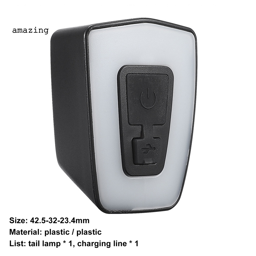 Đèn Đuôi Xe Đạp Chống Ăn Mòn Sạc Nhanh