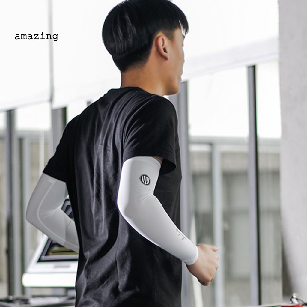 Bộ 2 Vỏ Bọc Cánh Tay Thoáng Khí Tiện Dụng Khi Chơi Bóng Rổ / Chạy Bộ