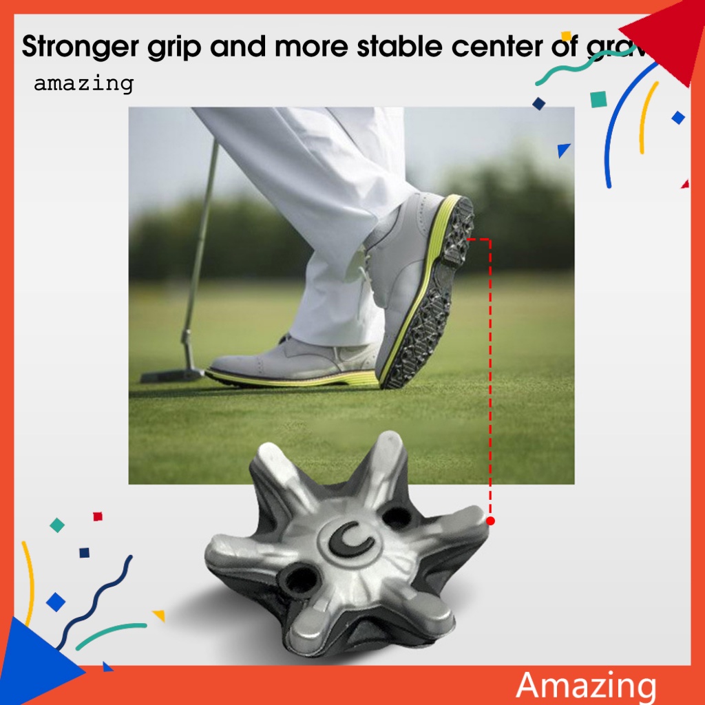Bộ 5 Đinh Gắn Đế Giày Đánh Golf Chống Mòn Thân Thiện Với Môi Trường