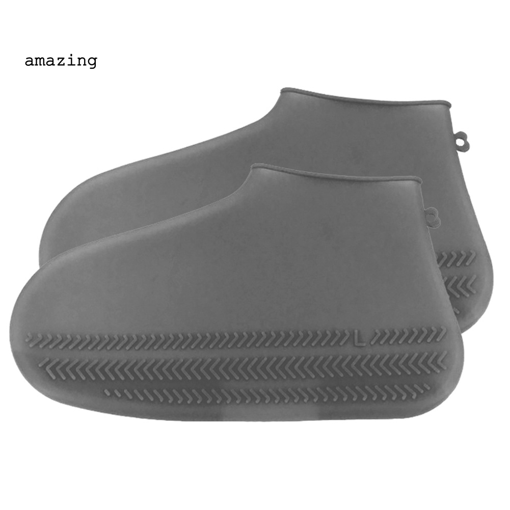 Vỏ Bọc Giày Đi Mưa Bằng Silicon Chống Thấm Nước Có Thể Tái Sử Dụng