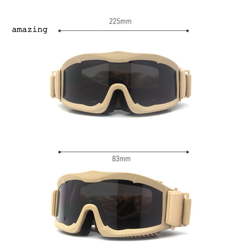 1 Set Kính Bảo Hộ Thể Thao Trượt Tuyết / Xe Mô Tô Địa Hình Thoải Mái