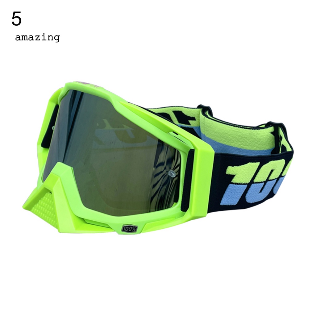 Kính Gắn Nón Bảo Hiểm Xe Máy Chống Tia UV Siêu Nhẹ Kèm Dây Đeo Co Giãn Tiện Dụng