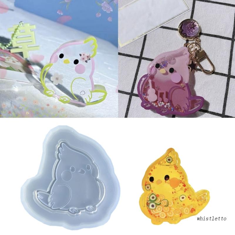 Khuôn Silicone Làm Bình Lắc Epoxy Resin DIY