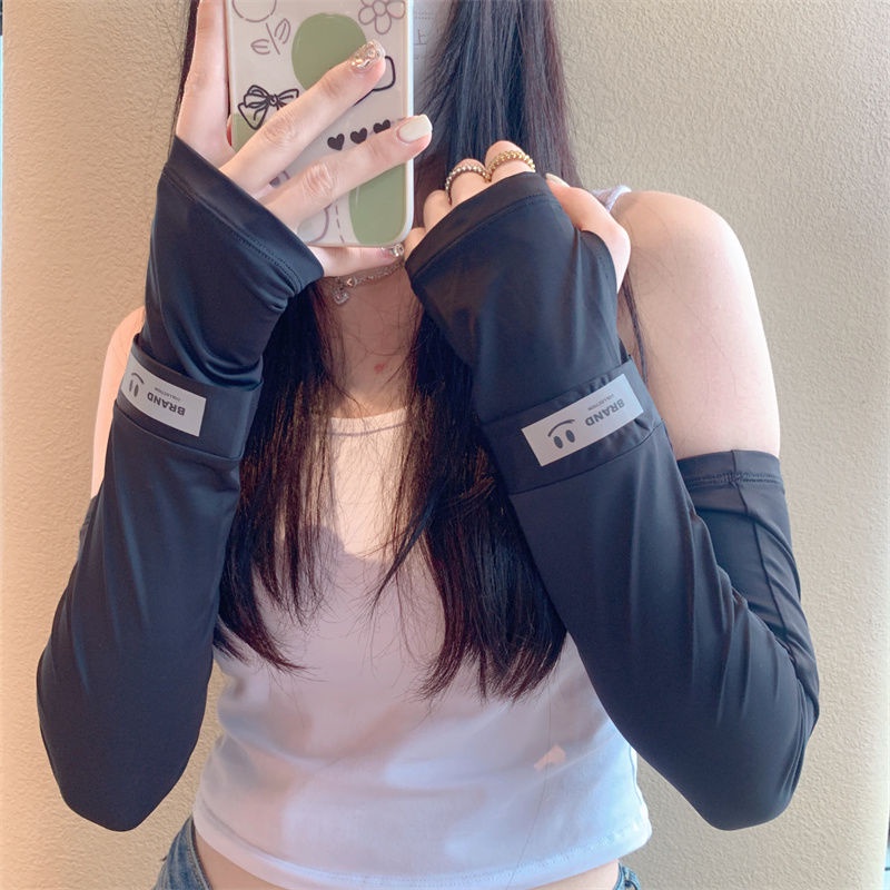 Găng Tay Chống Nắng Và Tia Cực Tím Bảo Vệ Cánh Tay Khi Lái Xe Cho Nam Và Nữ