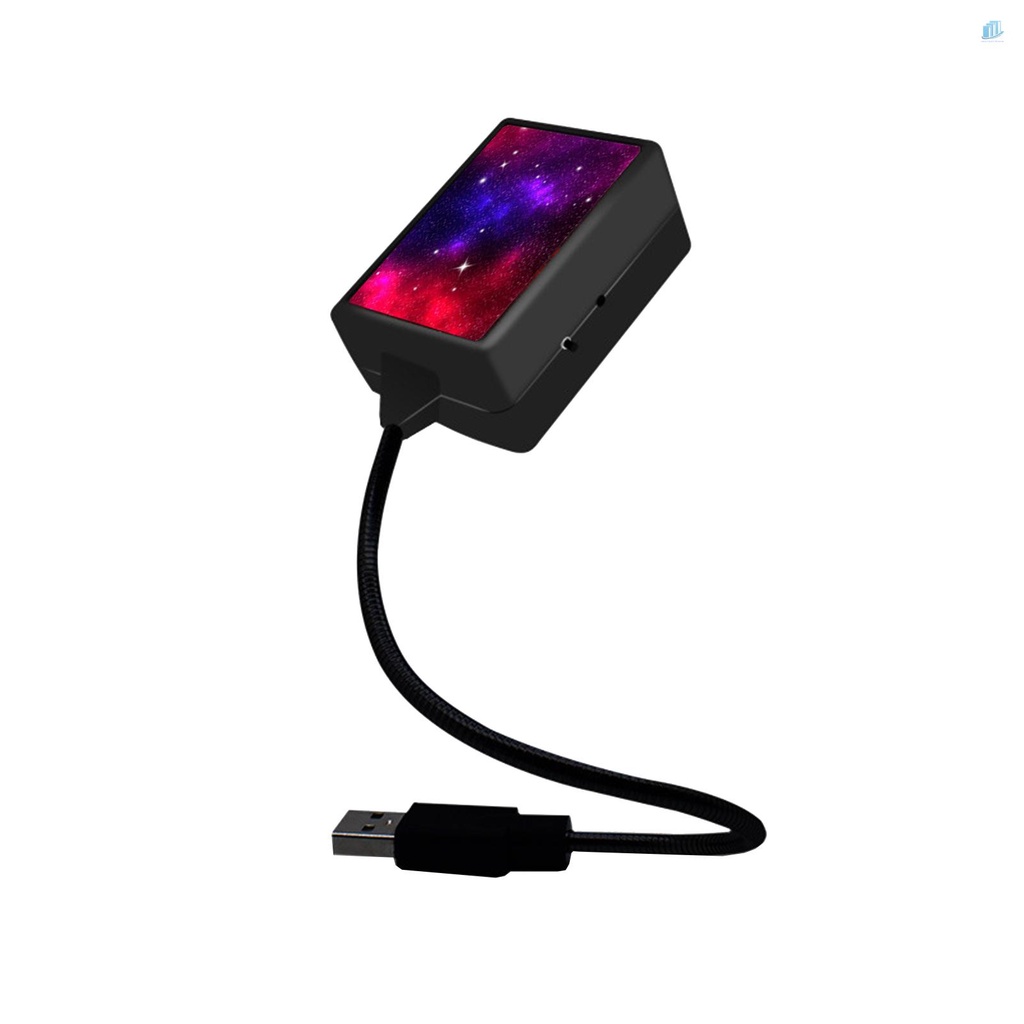 Đèn Ngủ USB Ánh Sáng Ban Đêm 3 Chế Độ Cho Xe Hơi