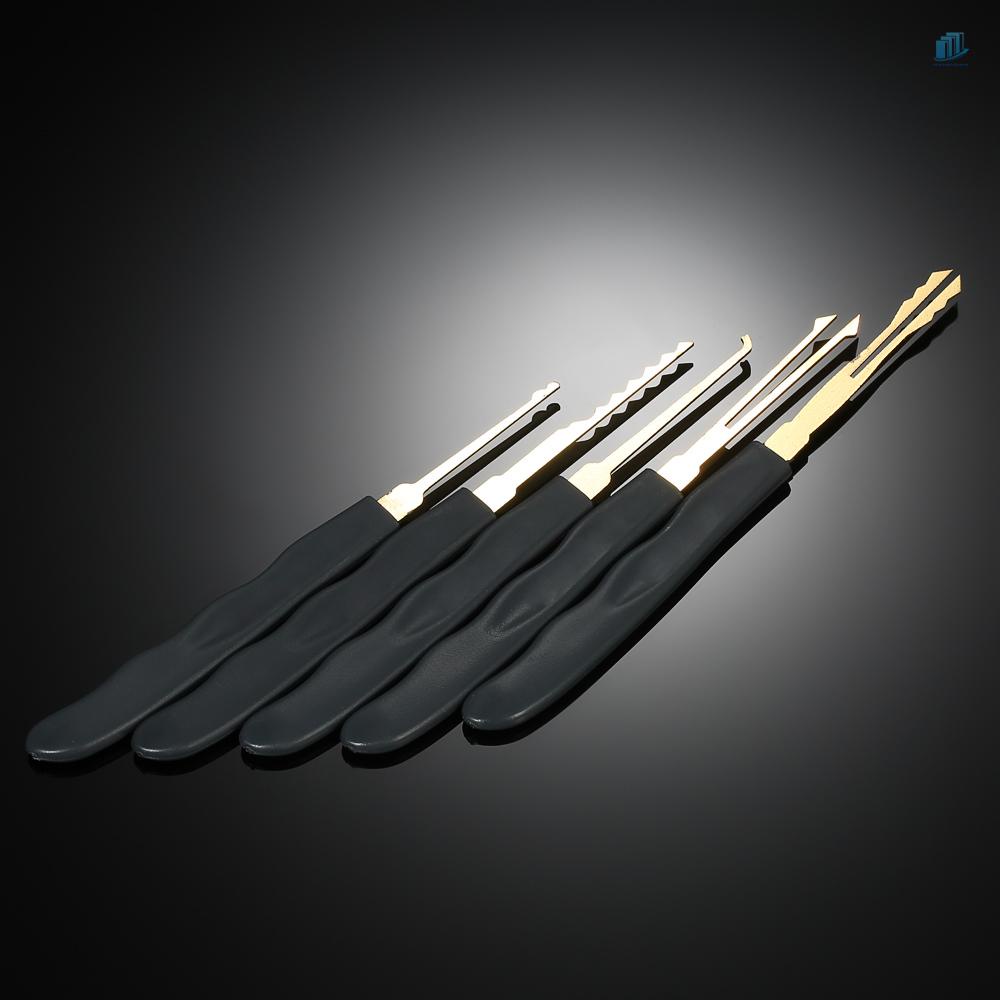 Bộ Dụng Cụ Mở Khóa Chuyên Nghiệp 24 Món Bằng Da Cho Locksmith