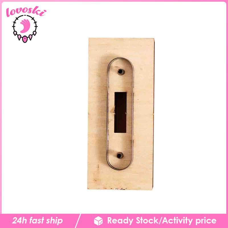 Khuôn Cắt Da Thủ Công Bằng Gỗ Tiện Dụng