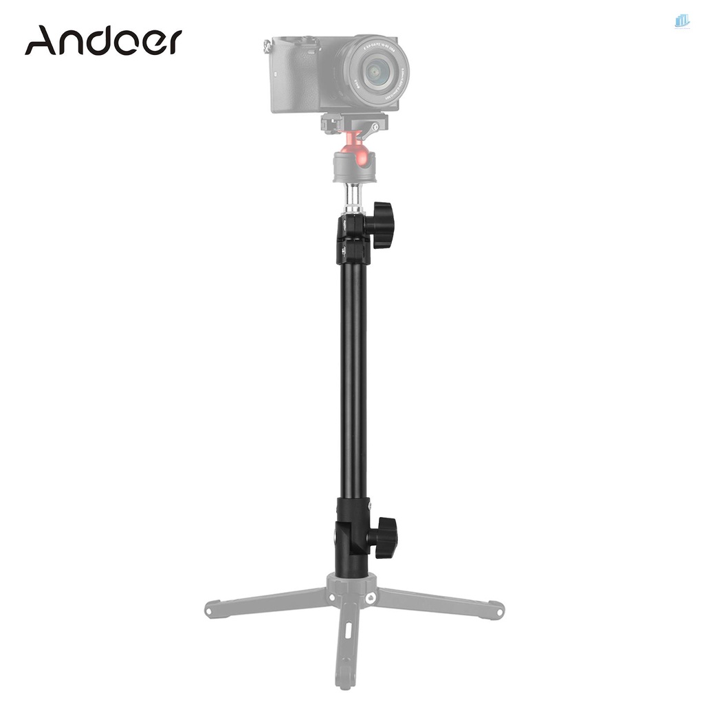Kẹp Chữ C Thông Dụng Bằng Hợp Kim Nhôm + Gậy Ba Chân Điều Chỉnh Được Kèm Ốc Vít 1 / 4 Inch Có Thể Điều Chỉnh Góc Chiều Dài 28-46