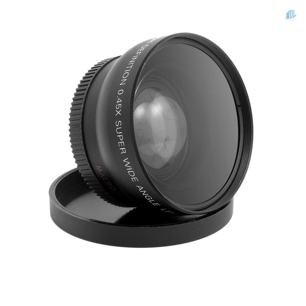 Ống Kính Góc Rộng Macro 52MM HD 52MM 0.45x Thay Thế Cho Máy Ảnh Pentax 52MM DSLR