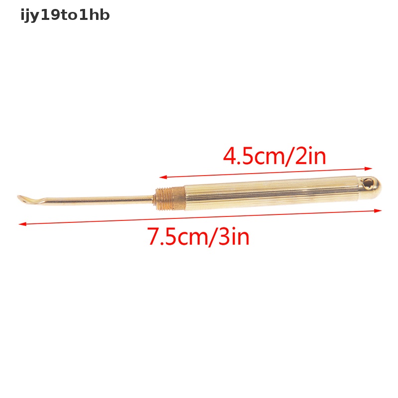 Gấp loại vàng ráy tai sạch hơn ráy tai sáp loại bỏ công cụ Tai muỗng kèm theo mới