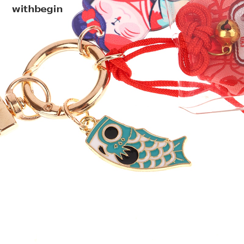 1 Móc Khóa Hình Mèo May Mắn Omamori Dễ Thương